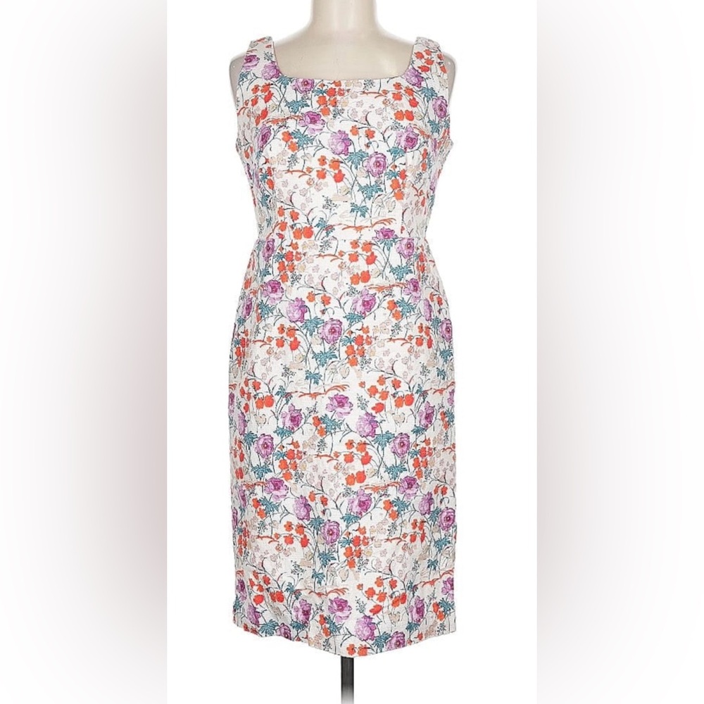 ✅ Ann Taylor Floral Sheath Dress NWT | Sleeveless, Wedding Guest, Vacation S:14P